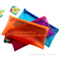 lovely water-proof pencil case promotional plastic mateiral pencil bag cleazipper file bag for pencil